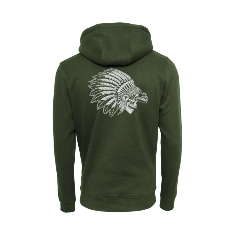 Green Tomahawk back